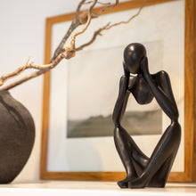 Load image into Gallery viewer, Dreaming Statue - Black