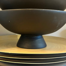 Load image into Gallery viewer, Bamboo Fruit Bowl - Black