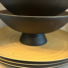 Load image into Gallery viewer, Bamboo Fruit Bowl - Black