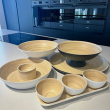 Load image into Gallery viewer, Bamboo Snack Serving Platter
