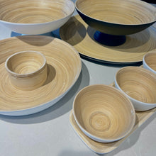 Load image into Gallery viewer, Bamboo Snack Serving Platter