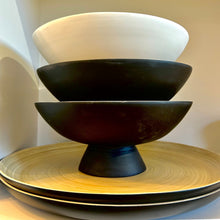 Load image into Gallery viewer, Bamboo Fruit Bowl - Black