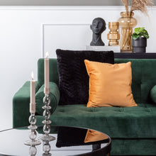 Load image into Gallery viewer, Glass Art bubbles Candle Holder - Black