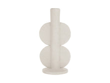 Load image into Gallery viewer, Double Bubble Candle Holder Sculpture- Ivory- Arriving Anyday