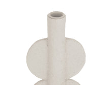 Load image into Gallery viewer, Double Bubble Candle Holder Sculpture- Ivory- Arriving Anyday