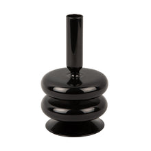 Load image into Gallery viewer, Sparkle Double Ring Candle Holder - Black