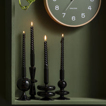 Load image into Gallery viewer, Sparkle Double Ring Candle Holder - Black