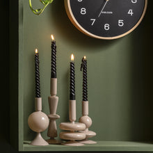 Load image into Gallery viewer, Sparkle Tall Candle Holder - Sand Brown