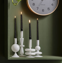 Load image into Gallery viewer, Sparkle Ball Candle Holder - white