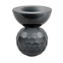 Load image into Gallery viewer, Crystal Candle Holder - Small - Black