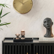 Load image into Gallery viewer, Crystal Candle Holder - Small - Black