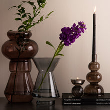 Load image into Gallery viewer, Crystal Candle Holder - Small - Black