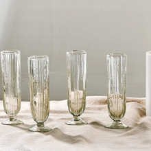 Load image into Gallery viewer, Obsidian Champagne Glass - Clear (Set of 4)