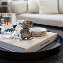 Load image into Gallery viewer, Crystal Candle Holder - Medium Sized Clear coloured