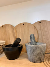 Load image into Gallery viewer, Light Oak Round Chopping Board