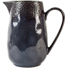 Load image into Gallery viewer, Squid Ink Blue Ceramic Jug