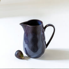 Load image into Gallery viewer, Squid Ink Blue Ceramic Jug
