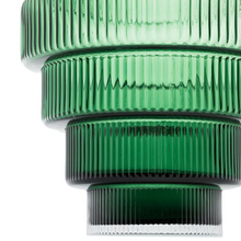 Load image into Gallery viewer, 6Ridge Vase - Dark Green