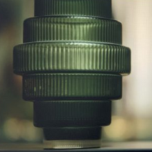 Load image into Gallery viewer, 6Ridge Vase - Dark Green