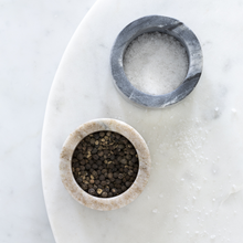 Load image into Gallery viewer, Marble Salt & Pepper pinch pot - sold as a pair