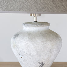 Load image into Gallery viewer, Stone Lamp with Dark Grey Shade