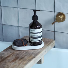 Load image into Gallery viewer, White Oval Concrete Trinket Display Tray