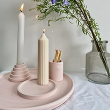 Load image into Gallery viewer, 30cm concrete ‘Plate’ - White