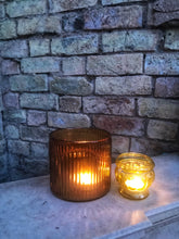 Load image into Gallery viewer, Cirque Vintage Hanging T-Light Holder Green