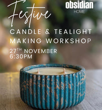 Load image into Gallery viewer, Winter Candle Making Class- 27th November
