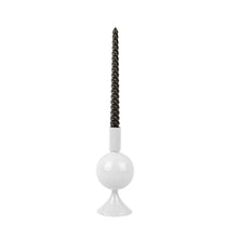 Load image into Gallery viewer, Sparkle Ball Candle Holder - white
