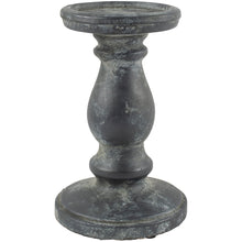 Load image into Gallery viewer, Concrete Grey Wash Candlestick
