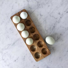 Load image into Gallery viewer, Acacia Wooden Egg Tray
