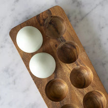 Load image into Gallery viewer, Acacia Wooden Egg Tray
