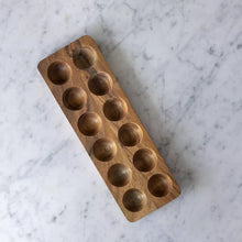 Load image into Gallery viewer, Acacia Wooden Egg Tray
