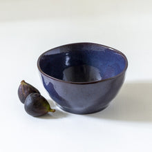 Load image into Gallery viewer, Squid Ink Blue Ceramic Bowl
