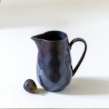 Load image into Gallery viewer, Squid Ink Blue Ceramic Jug
