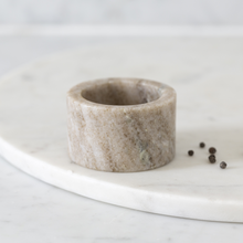 Load image into Gallery viewer, Marble Salt &amp; Pepper pinch pot - sold as a pair
