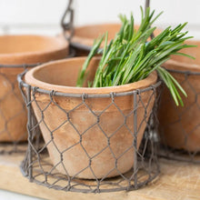 Load image into Gallery viewer, Mossed Redstone rustic small Pot

