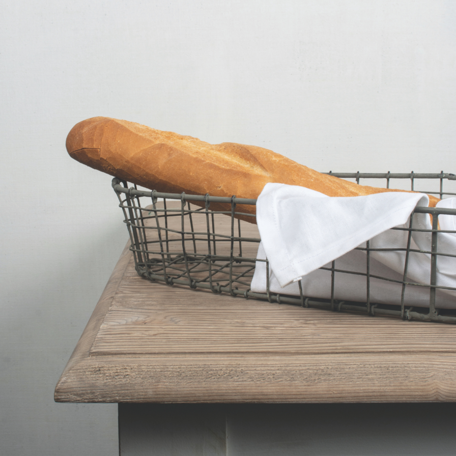 Wire Oval Bread Basket