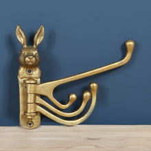Load image into Gallery viewer, Gold Rabbit Multi Hook
